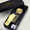 Fashionable Round Dial Women's Watch