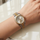 Fashionable Round Dial Women's Watch