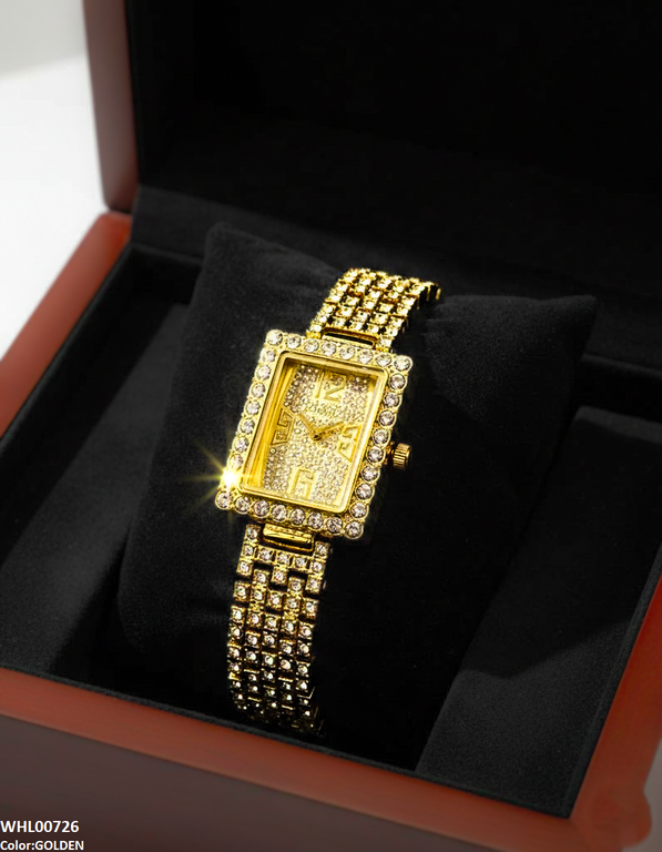 Rectangle Dial Women's Watch