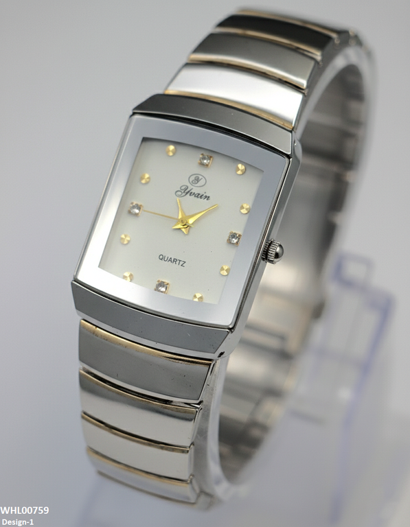 Square Stone Dial Women's Watch