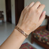 Round Flower Chain Watch