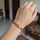 Round Flower Chain Watch