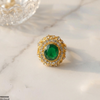 Oval Stone Ring Adjustable