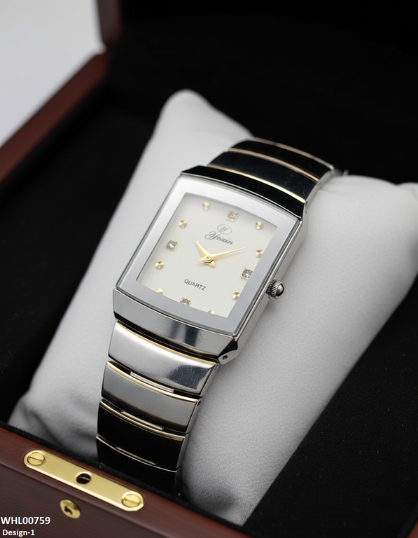 Square Stone Dial Women's Watch