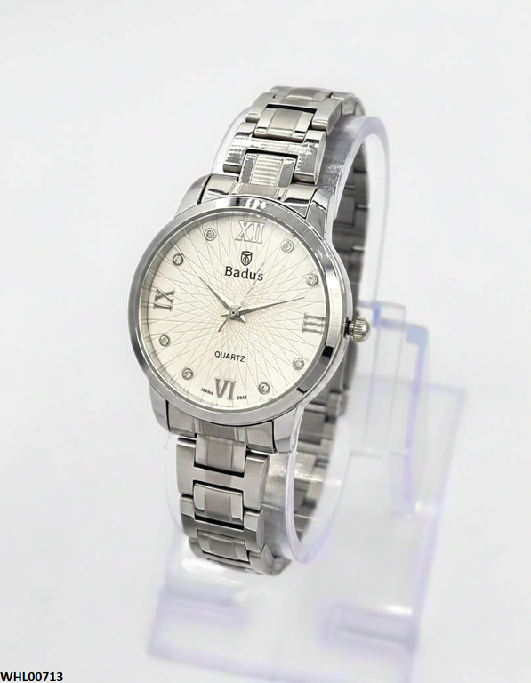Round Flower Dial Women's Watch