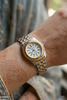 Round Stone Dial Women's Watch