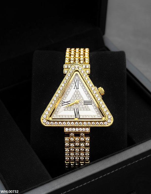 Triangle Rhinestone Women's Watch