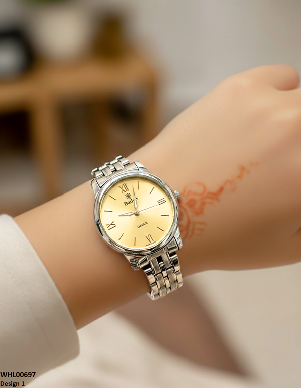 Round Dial Women's Watch