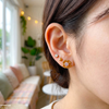 Flower/Round Stainless Steel 3 Tops Pairs