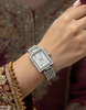 Rectangle Dial Women's Watch