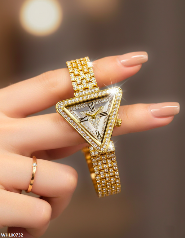Triangle Rhinestone Women's Watch