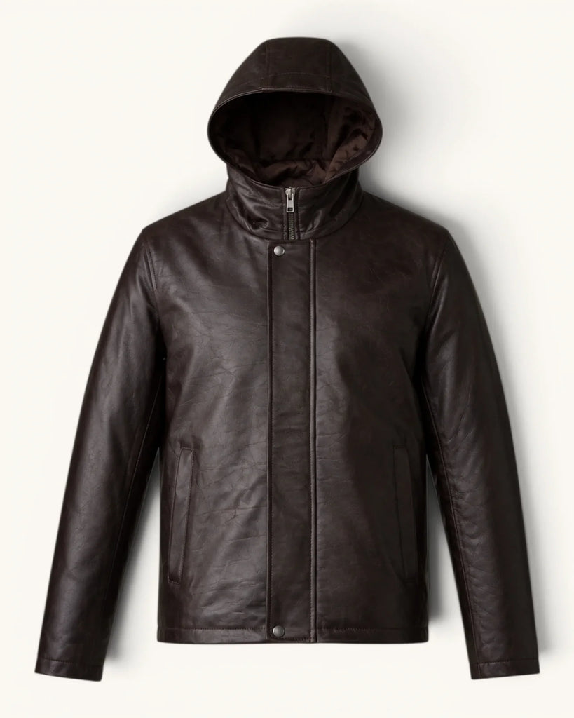 Men's Genuine Leather Jacket (J-0041)