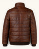 Men's Genuine Leather Jacket (J-0038)