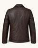 Men's Genuine Leather Jacket (J-0037)