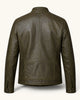 Men's Genuine Leather Jacket (J-0034)