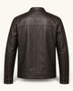 Men's Genuine Leather Jacket (J-0029)