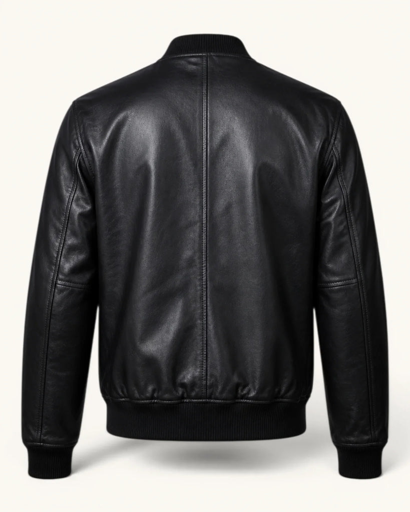 Men's Genuine Leather Jacket (J-0030)