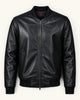 Men's Genuine Leather Jacket (J-0030)