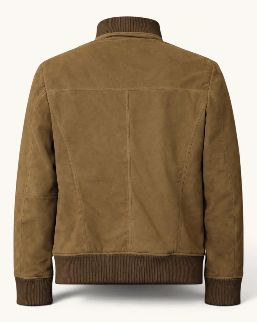 Men's Genuine Leather Jacket (J-0023)