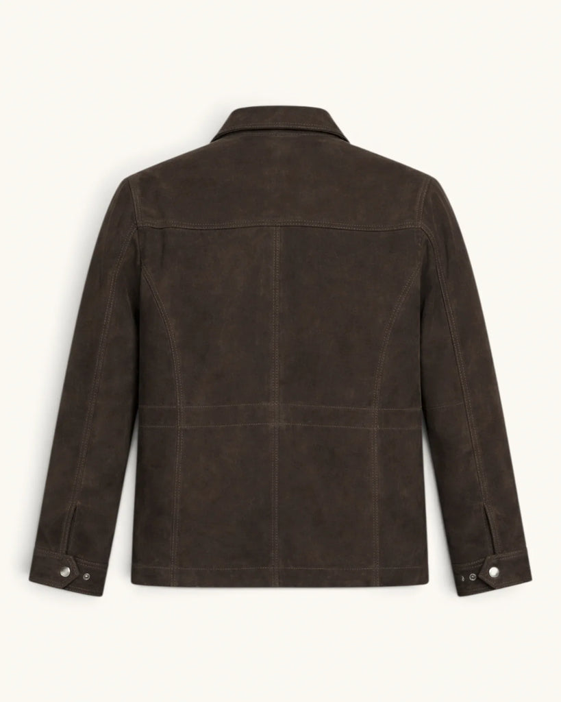 Men's Genuine Leather Jacket (J-0024)