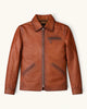 Men's Genuine Leather Jacket (J-0021)
