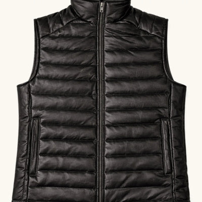 Men's Genuine Leather Jacket (J-0001)