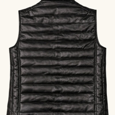Men's Genuine Leather Jacket (J-0001)