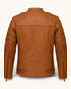 Men's Genuine Leather Jacket (J-0003)