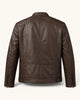 Men's Genuine Leather Jacket (J-0004)