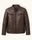 Men's Genuine Leather Jacket (J-0004)