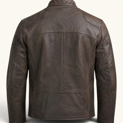 Men's Genuine Leather Jacket (J-0006)