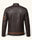 Men's Genuine Leather Jacket (J-0008)