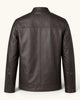 Men's Genuine Leather Jacket (J-0009)