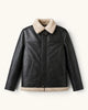 Men's Genuine Leather Jacket (J-0010)