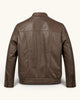 Men's Genuine Leather Jacket (J-0011)