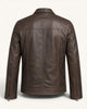 Men's Genuine Leather Jacket (J-0018)