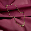 Plain Golden Pendent