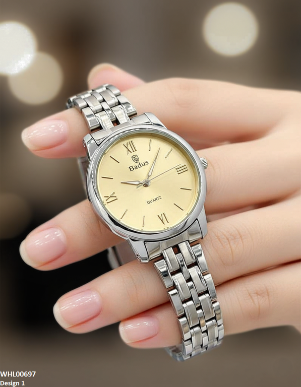 Round Dial Women's Watch