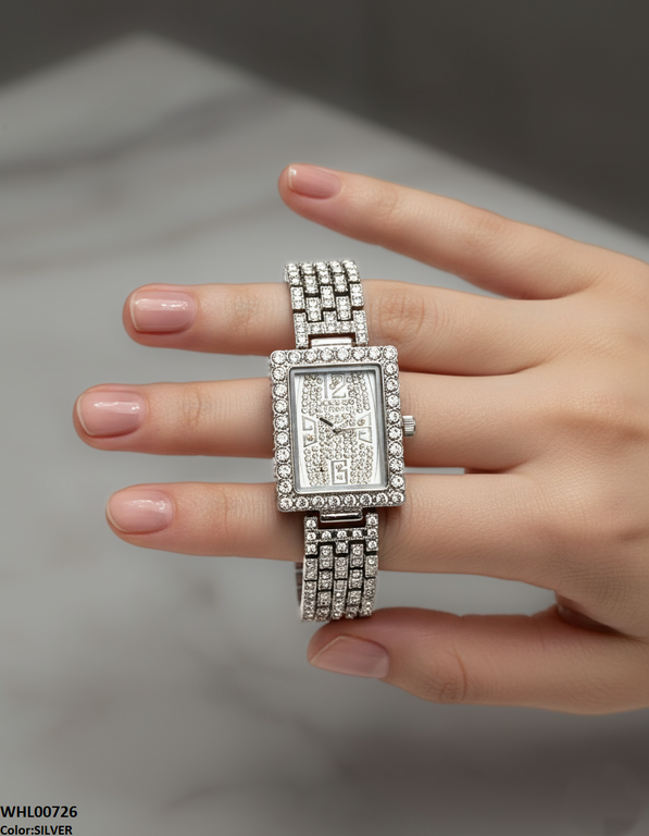 Rectangle Dial Women's Watch