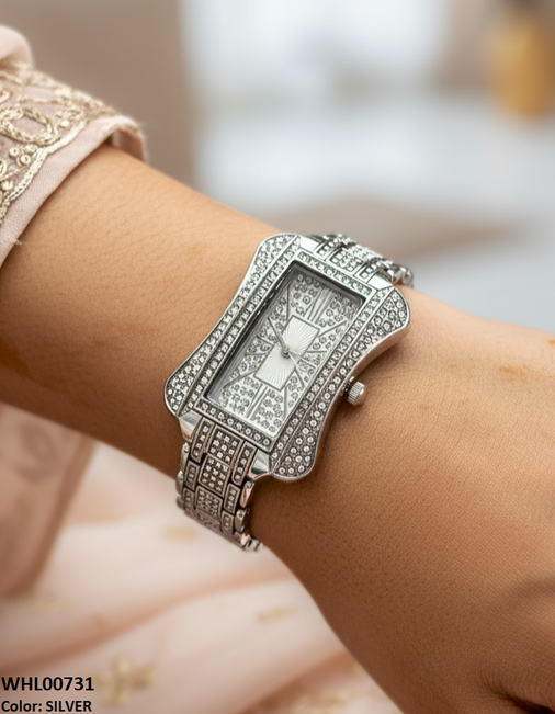 Rectangle Rhinestone Women's Watch