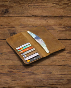 Handcrafted Genuine Leather Long Wallet (SL-102)