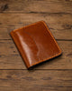 Handcrafted Genuine Leather Slim Wallet (HM-005 Tan)