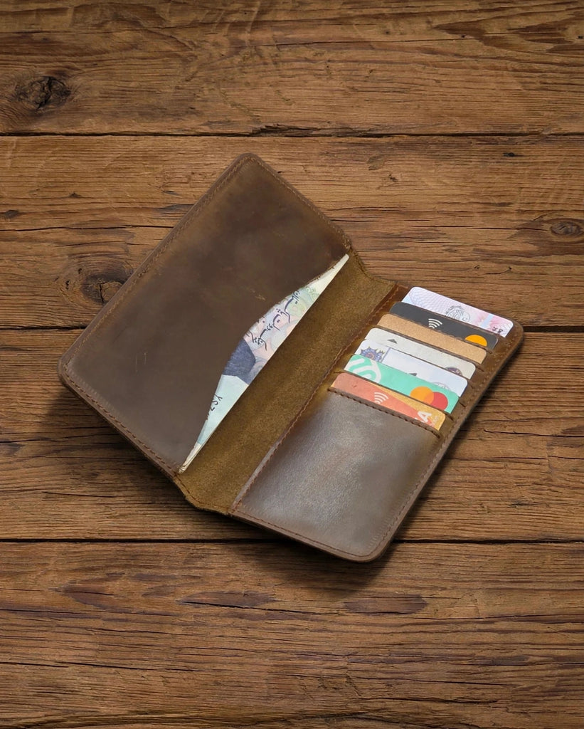Handcrafted Genuine Leather Long Wallet (SL-102)