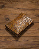 Snakeskin Pattern Leather Wallet (W-SNK021)