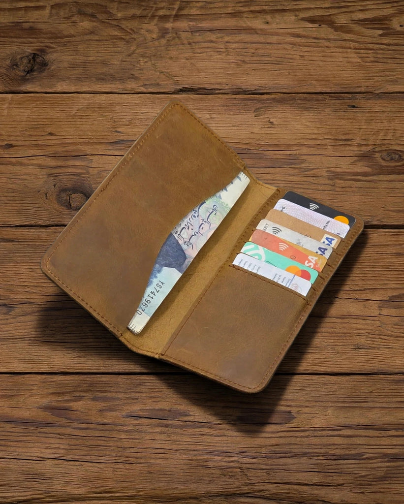 Handcrafted Genuine Leather Long Wallet (SL-102)