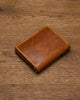 Handcrafted Genuine Leather Slim Wallet (HM-005 Tan)