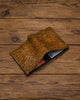 Snakeskin Pattern Leather Wallet (W-SNK021)