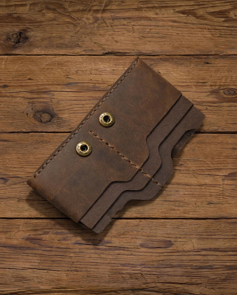 Handcrafted Leather Travel Wallet (LW-HM006)