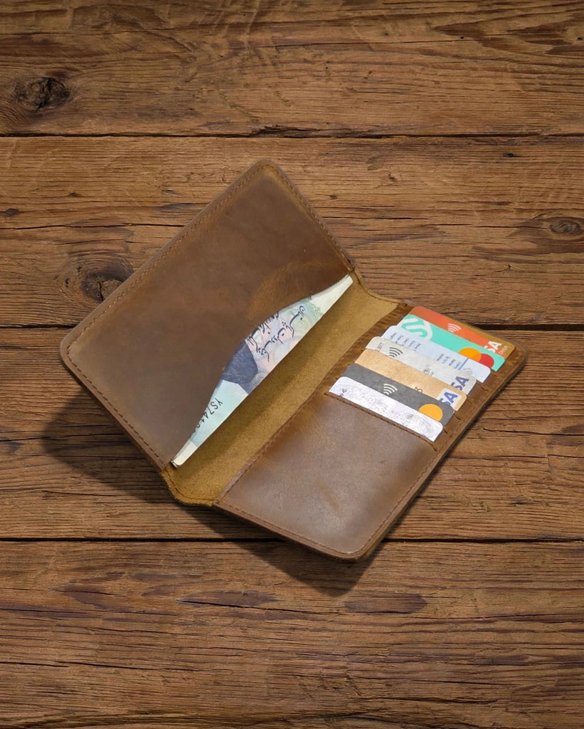 Handcrafted Genuine Leather Long Wallet (SL-102)