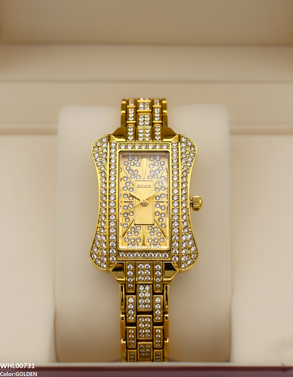 Rectangle Rhinestone Women's Watch